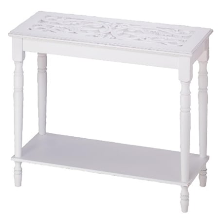 Daphnes Dinnette White Wood Console Table DA2575973